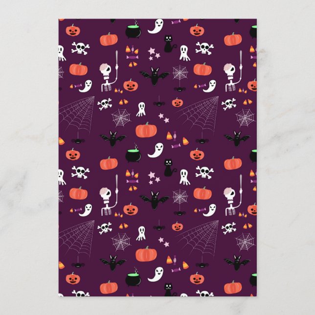 Halloween Menu (Front)