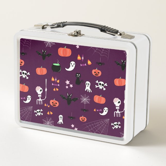Halloween Metal Lunch Box (Front)