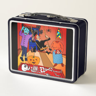 Halloween Metal Lunchbox by dalDesign