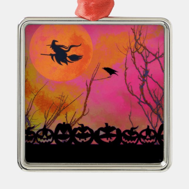 Halloween Metal Tree Decoration (Front)