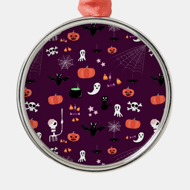 Halloween Metal Tree Decoration (Front)