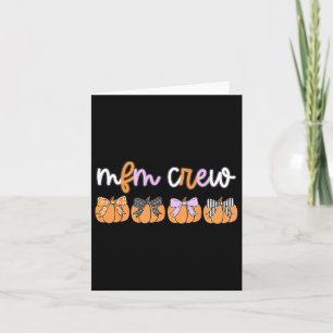 Halloween Mfm Crew Maternal Foetal Medicine Sonogr Card