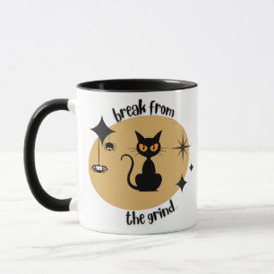 Halloween Mid-Century Coffee Mug