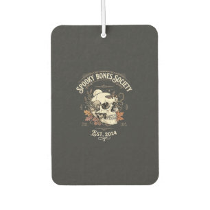 Halloween Midnight Bone Garden Car Air Freshener