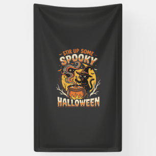 Halloween Midnight Spell Magic Banner