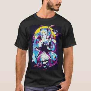 Halloween Miku Retro 7108png108 T-Shirt