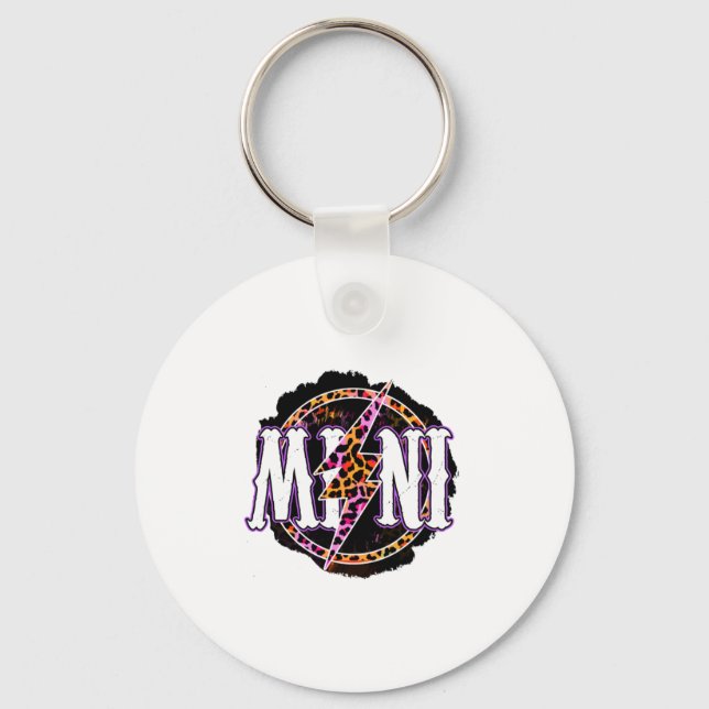 Halloween Mini Halloweens Birthday Key Ring (Front)