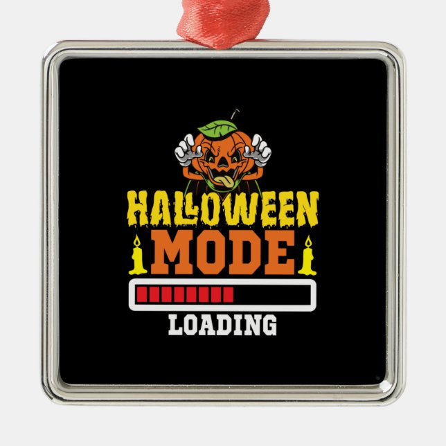 Halloween Mode Loading Birthday Metal Tree Decoration (Front)
