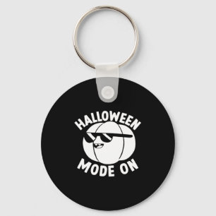 Halloween Mode On I Halloween Pumpkin Halloween Pa Key Ring