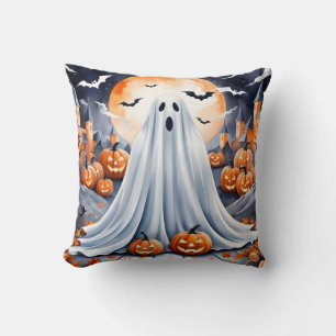Halloween Modern Pumpkin Autumn Collection Cushion