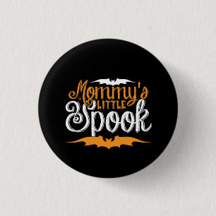 Halloween Mommys Little Spook Birthday 3 Cm Round Badge