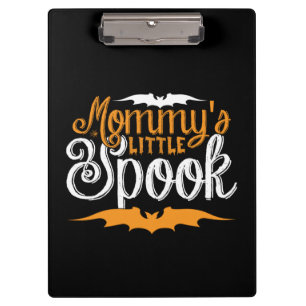 Halloween Mommys Little Spook Birthday Clipboard