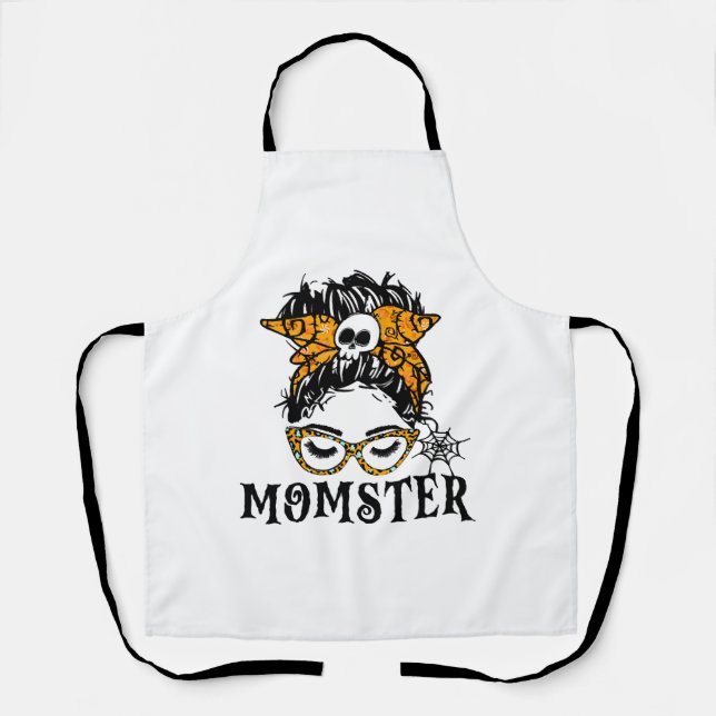 Halloween Momster  Apron (Front)