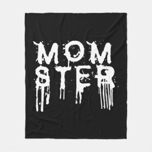 Halloween Momster Fleece Blanket