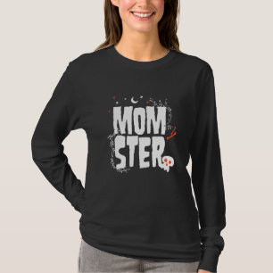 Halloween Momster Monster Mum Mummy T-Shirt