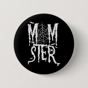 Halloween Momster Mum Monster Funny Costume Mummy 6 Cm Round Badge
