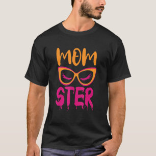 Halloween Momster Shirt Women Halloween Mum Costum