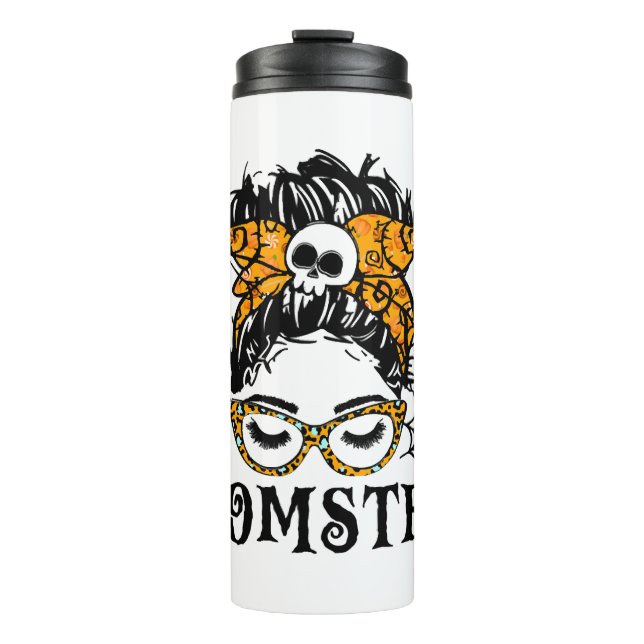 Halloween Momster  Thermal Tumbler (Front)