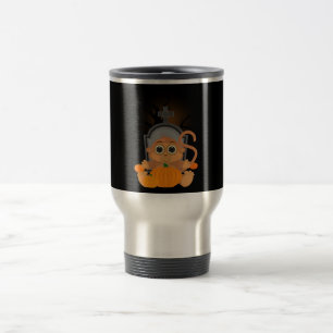 Halloween Monkey Travel Mug