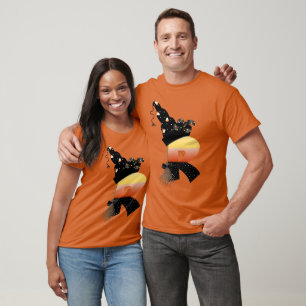 Halloween Monogram Letter R T-Shirt