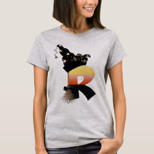 Halloween Monogram Letter R T-Shirt