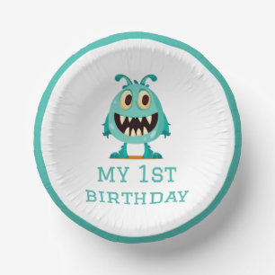 Halloween/Monster/cartoon  Paper Plate