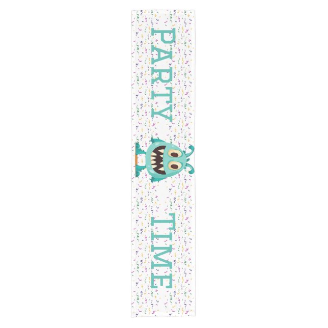 Halloween/Monster/cartoon  Short Table Runner (Front)