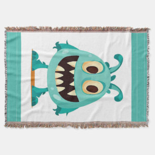Halloween/Monster/cartoon Throw Blanket