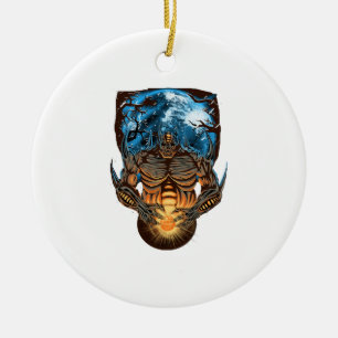 Halloween Monster          Ceramic Tree Decoration