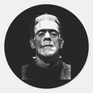 Halloween Monster Horror Movie Monster  Classic Round Sticker