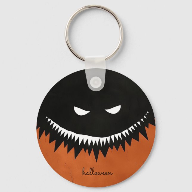 Halloween Monster Key Ring (Front)
