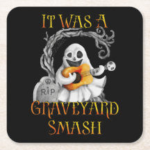 Halloween Monster Mash Ghost Graveyard Smash