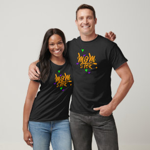 Halloween Monster Momster Orange Sprinkles T-Shirt