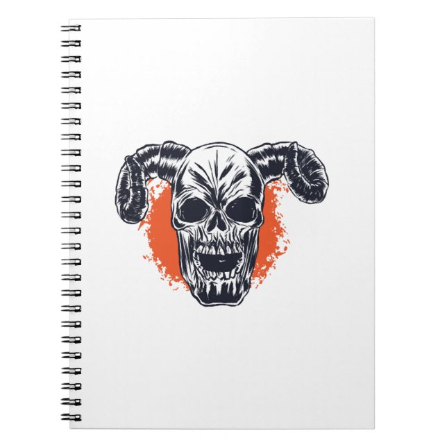 Halloween monster   notebook (Front)