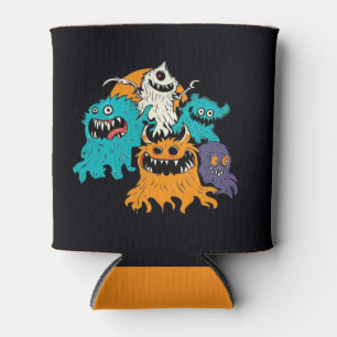 Halloween/Monster/October/Fall  Can Cooler