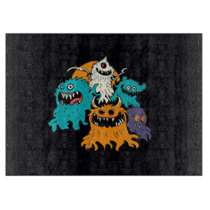 Halloween/Monster/October/Fall  Cutting Board
