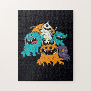 Halloween/Monster/October/Fall Jigsaw Puzzle