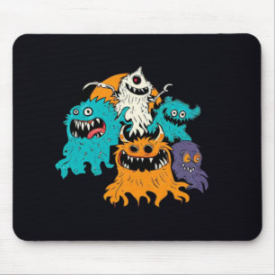 Halloween/Monster/October/Fall Mouse Mat