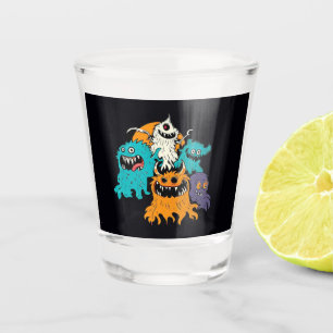Halloween/Monster/October/Fall  Shot Glass