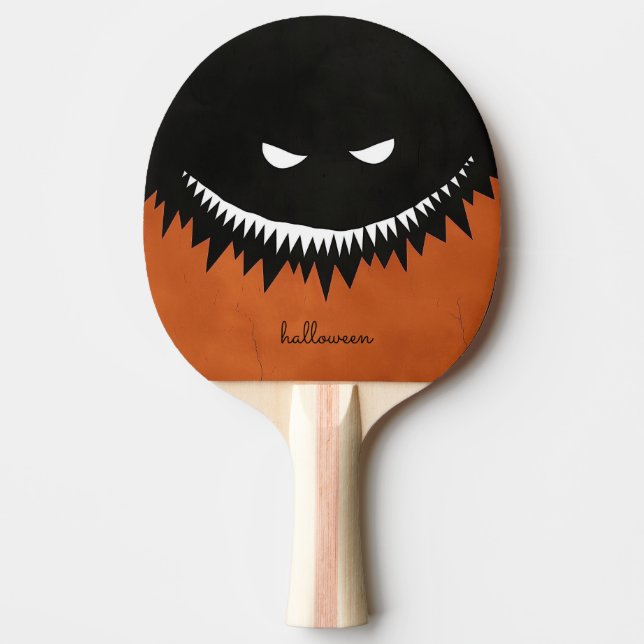 Halloween Monster Ping Pong Paddle (Front)