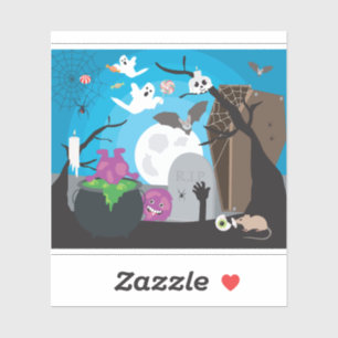 Halloween Monster Scene