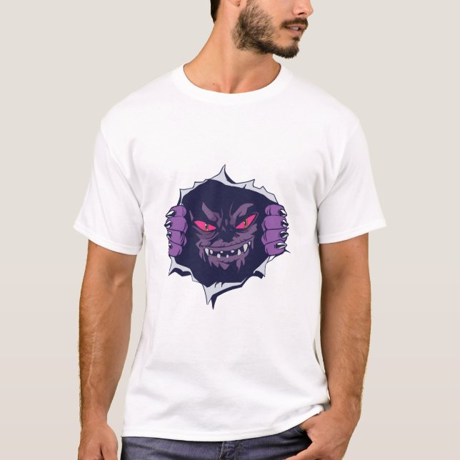 Halloween monster            T-Shirt (Front)