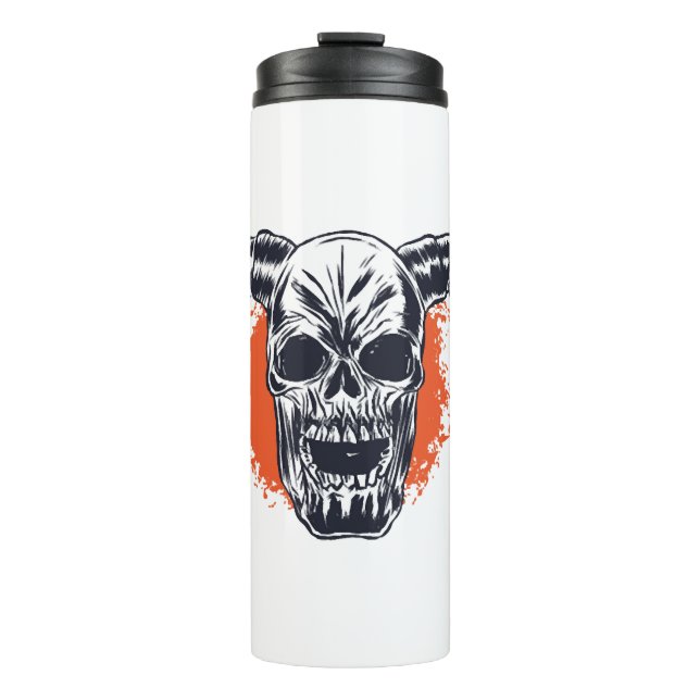 Halloween monster   thermal tumbler (Front)