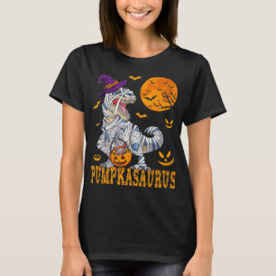 Halloween Monster Truck Mummy Dinosaur Pumpkin Tod T-Shirt