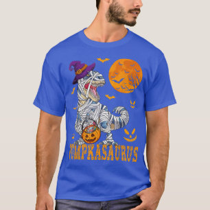 Halloween Monster Truck Mummy Dinosaur Pumpkin Tod T-Shirt