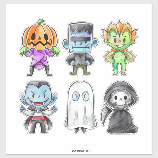 Halloween Monsters (Sheet)