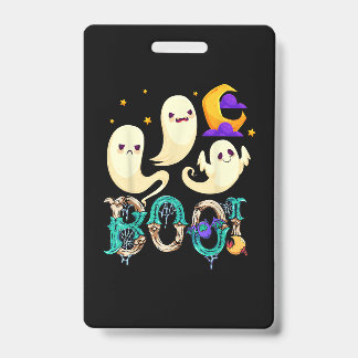 Halloween Monsters Horror November  36 ID Badge