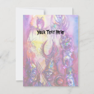 HALLOWEEN MONSTERS / ORK WAR Fantasy Card