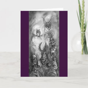 HALLOWEEN MONSTERS / ORK WAR Fantasy Card