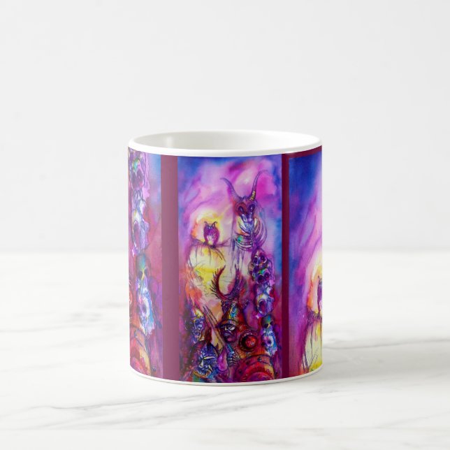 HALLOWEEN MONSTERS / ORK WAR Fantasy Coffee Mug (Center)